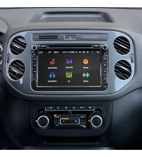 Monitor Android Volkswagen Tiguan Apple CarPlay