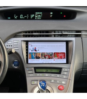 Autoradio Android Toyota Prius XW30 2009-2015 Apple CarPlay 9 pollici