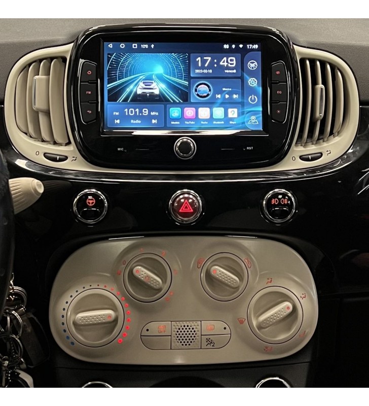 Fiat 500, Car Tablet, Android