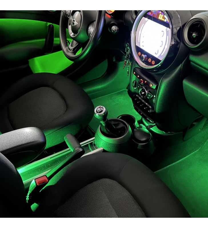 Mini Countryman Luci Led Ambiente Ambient Light Audio Elite