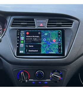 Autoradio Android Hyundai i20 2014-2020 Apple CarPlay 10 pollici