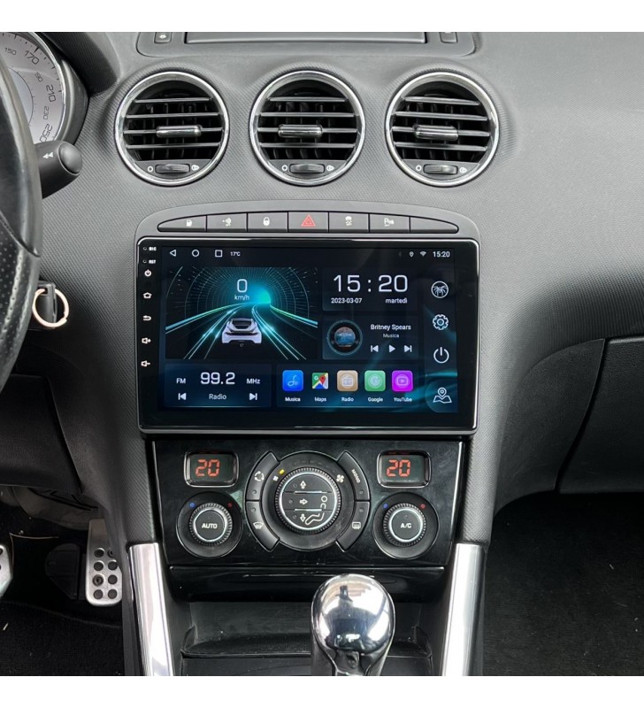 Android Apple Car Peugeot 308