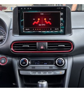 Autoradio Android Hyundai Kona 2017-2023 Apple CarPlay 10 pollici