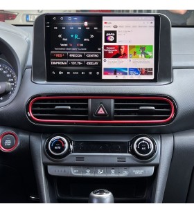 Autoradio Android Hyundai Kona 2017-2023 Apple CarPlay 10 pollici