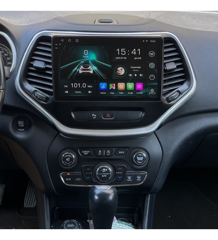 Jeep Cherokee Car Tablet Audio Elite