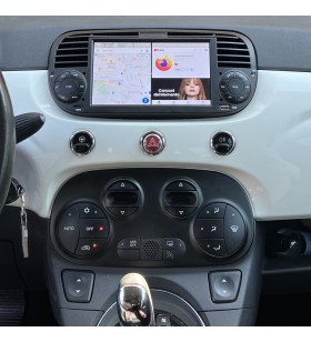 Android Apple Car Fiat 500