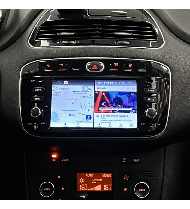 Android Apple Car Fiat Punto Evo