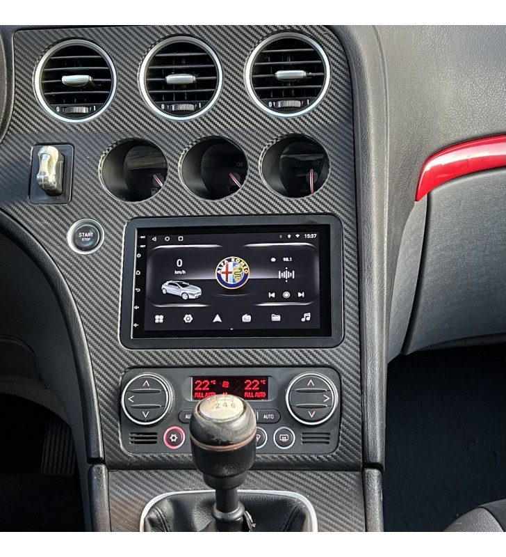 Autoradio Android Alfa Romeo Brera 2005-2010 Apple CarPlay 7 pollici