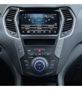 Autoradio Android Hyundai Santa Fe 2013-2018 Apple CarPlay 10 pollici