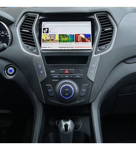 Autoradio Android Hyundai Santa Fe 2013-2018 Apple CarPlay 10 pollici