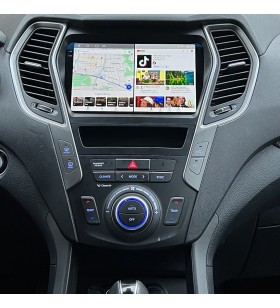 Autoradio Android Hyundai Santa Fe 2013-2018 Apple CarPlay 10 pollici