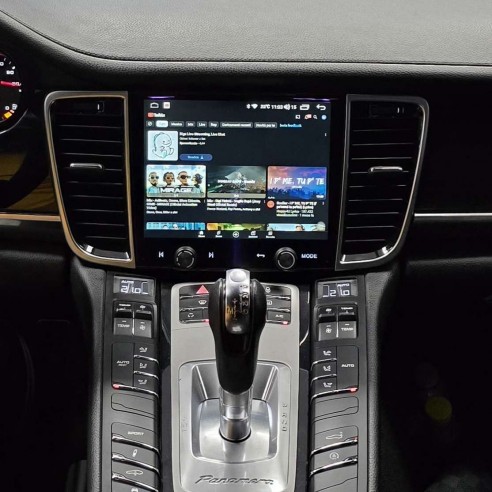 Android Apple Car Porsche Panamera