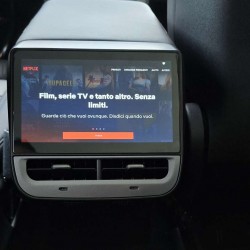 Display posteriore Android Tesla Model Y Apple CarPlay 7 pollici