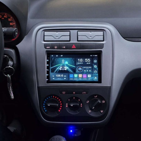Android Apple Car Fiat Grande Punto