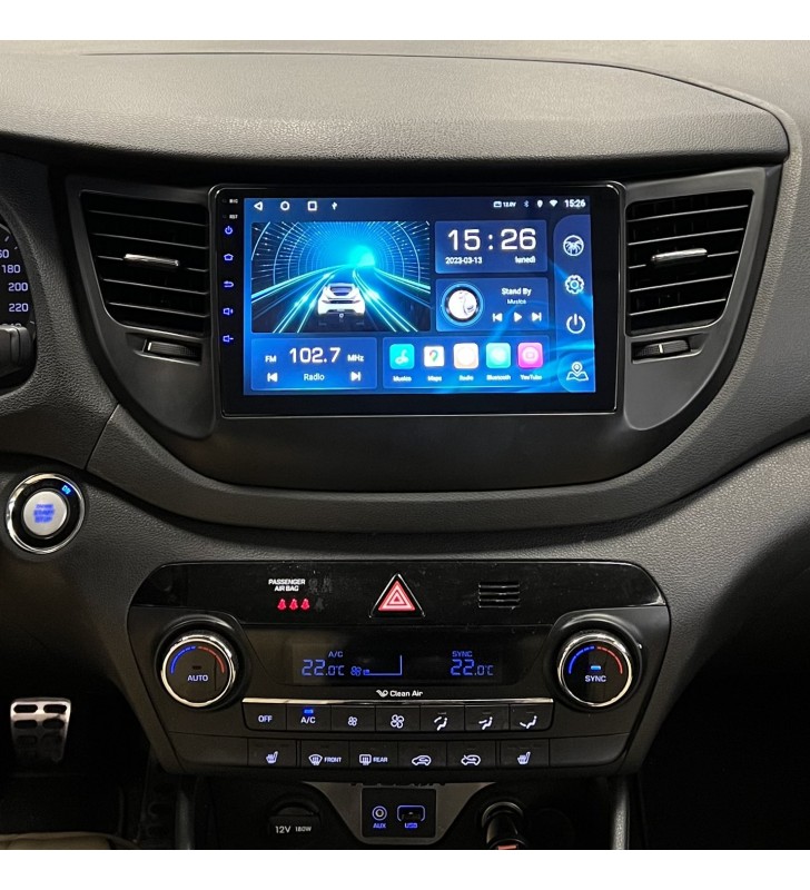 Autoradio Android Hyundai Tucson 2015-2018 Apple CarPlay 10 pollici