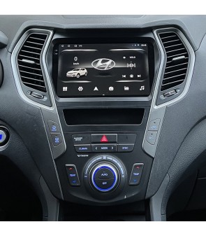 Autoradio Android Hyundai Santa Fe 2013-2018 Apple CarPlay 10 pollici