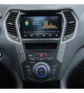 Autoradio Android Hyundai Santa Fe 2013-2018 Apple CarPlay 10 pollici