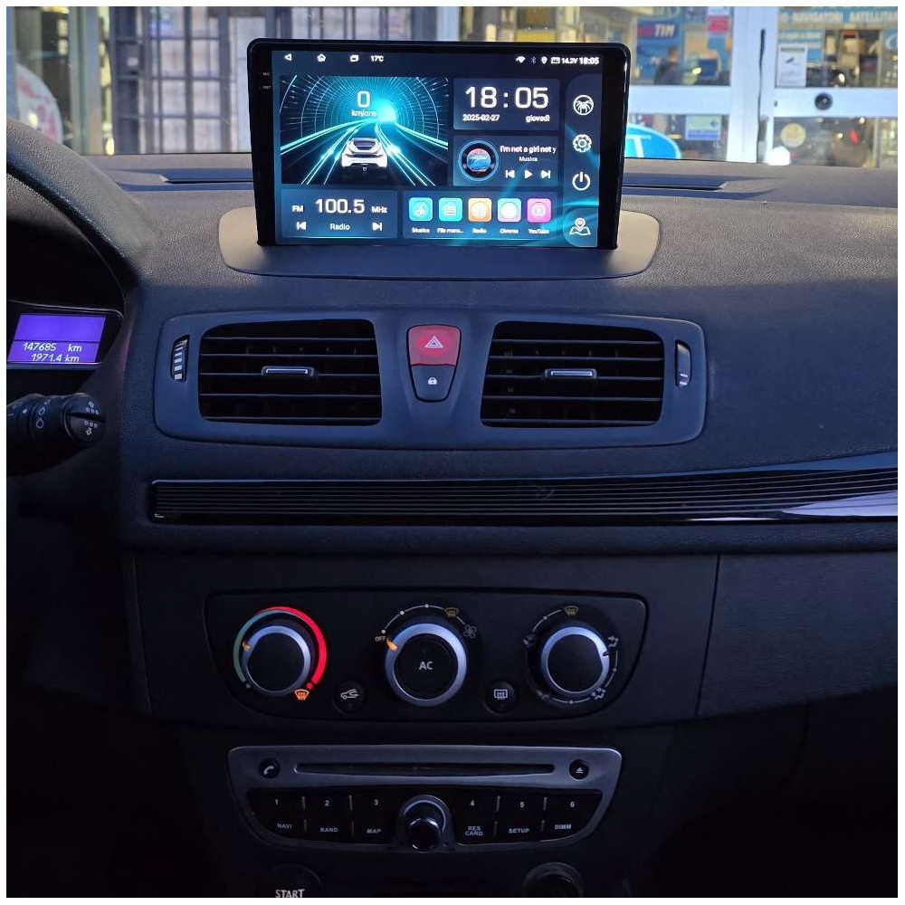 Android Apple Car Renault Megane 3