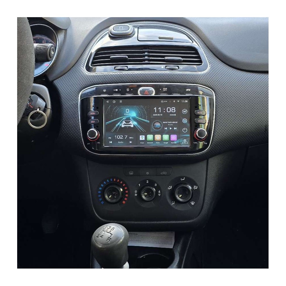 Android Apple Car Fiat Punto Evo