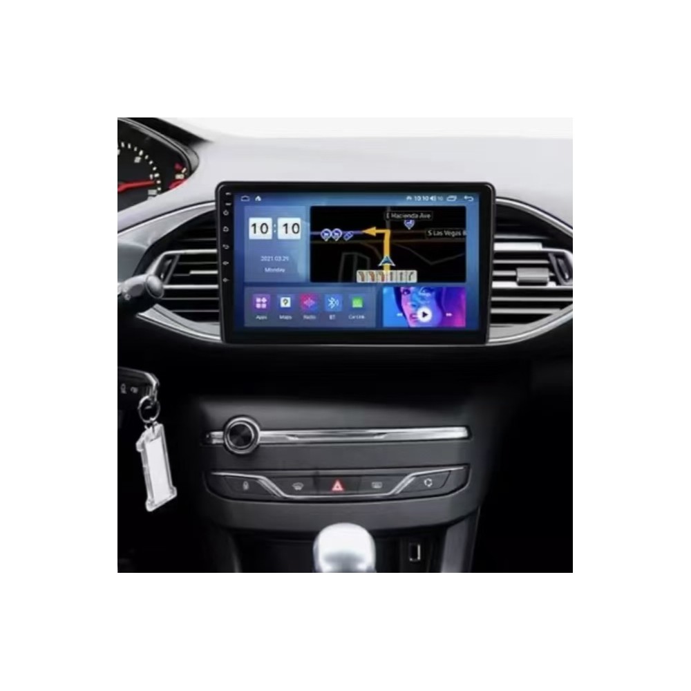 Android Apple Car Peugeot 308