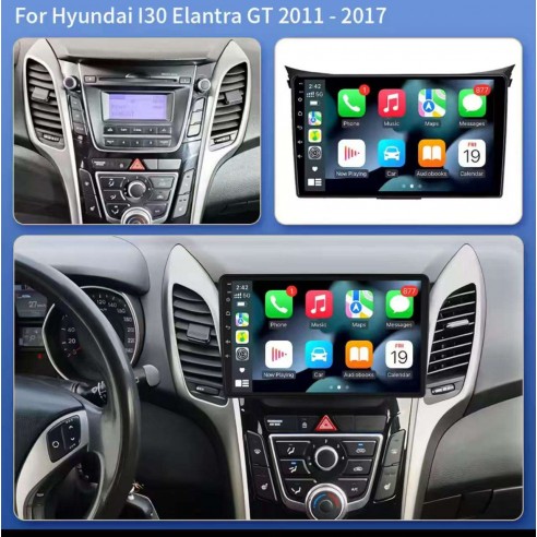 Autoradio Android Hyundai i30 2011-2017 Apple CarPlay 10 pollici