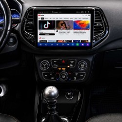 Monitor Android Jeep Compass Apple CarPlay