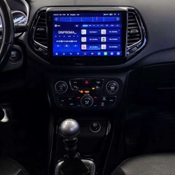 Monitor Android Jeep Compass Apple CarPlay