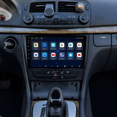 Monitor Android Mercedes Classe E Apple CarPlay