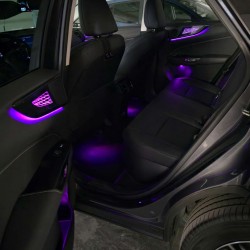 Ambient Light viola Lexus NX 350h - sedili posteriori