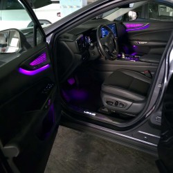 Illuminazione ambiente viola Lexus NX 350h - posto guida