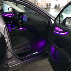 Ambient Light viola Lexus NX 350h - lato passeggero