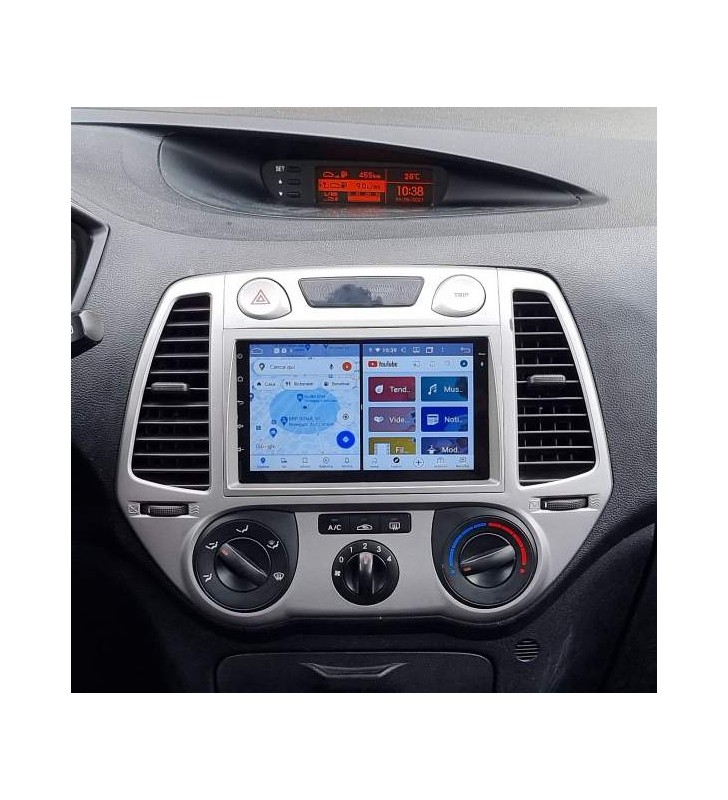 Autoradio Android Hyundai i20 2008-2014 Apple CarPlay 7 pollici