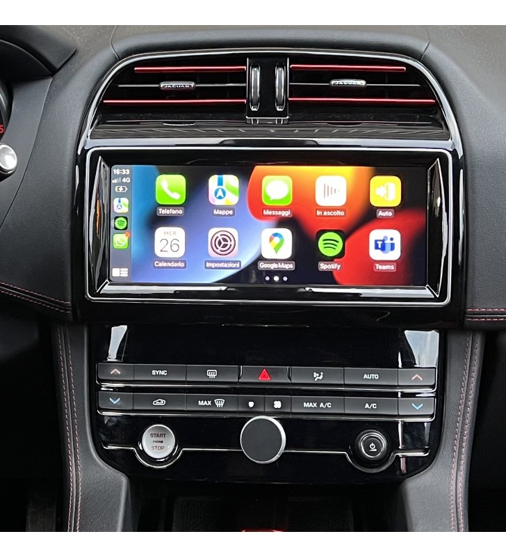 Android Apple Car Jaguar Fpace